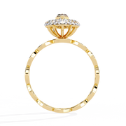 The Elaris Ornate Marquise Ring