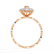 The Elaris Ornate Marquise Ring