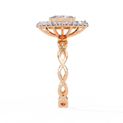 The Elaris Ornate Marquise Ring