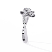 The Lunaris Petal Crown Ring