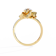The Lunaris Petal Crown Ring