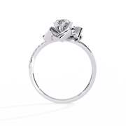 The Lunaris Petal Crown Ring