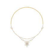Luxe Halo Diamond Necklace