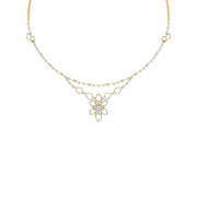 Luxe Halo Diamond Necklace