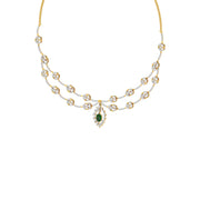 Dazzling Aura Diamond Necklace