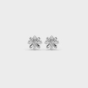 Alternate Flower Bloom Diamond Studs