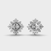 Sparkling Wonder Diamond Stud Earrings