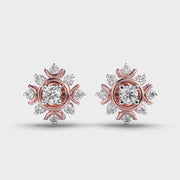 Sparkling Wonder Diamond Stud Earrings