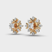 Sparkling Wonder Diamond Stud Earrings