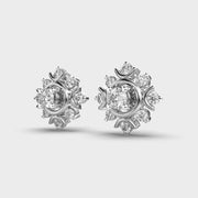 Sparkling Wonder Diamond Stud Earrings