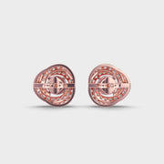 Orb From The Galaxy Diamond Earstuds