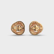 Orb From The Galaxy Diamond Earstuds