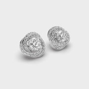 Orb From The Galaxy Diamond Earstuds