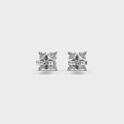 Frostbite Pattern Diamond Studs