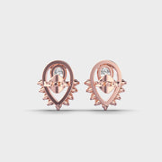 Shimmering Madame Castafore Diamond Earrings