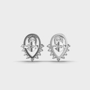 Shimmering Madame Castafore Diamond Earrings