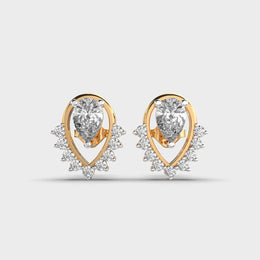 Shimmering Madame Castafore Diamond Earrings