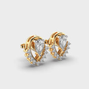 Shimmering Madame Castafore Diamond Earrings