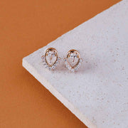 Shimmering Madame Castafore Diamond Earrings