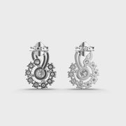 Sparkling Vintage Heirloom Diamond Earrings