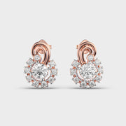 Sparkling Vintage Heirloom Diamond Earrings