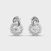 Sparkling Vintage Heirloom Diamond Earrings
