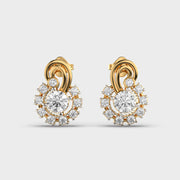 Sparkling Vintage Heirloom Diamond Earrings