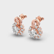 Sparkling Vintage Heirloom Diamond Earrings