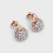 Sparkling Vintage Heirloom Diamond Earrings