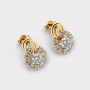 Sparkling Vintage Heirloom Diamond Earrings
