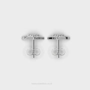 Triangular Stunning Diamond Earrings