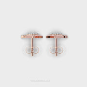 Triangular Stunning Diamond Earrings