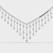 Dreams of Royalty Diamond Encrusted Necklace