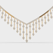 Dreams of Royalty Diamond Encrusted Necklace