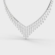 Dreams of Royalty Diamond Encrusted Necklace
