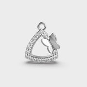 Timeless Trilogy Butterfly Diamond Pendant without Chain