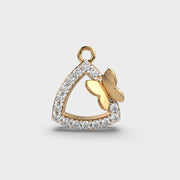 Timeless Trilogy Butterfly Diamond Pendant without Chain