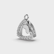 Timeless Trilogy Butterfly Diamond Pendant without Chain