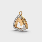 Timeless Trilogy Butterfly Diamond Pendant without Chain