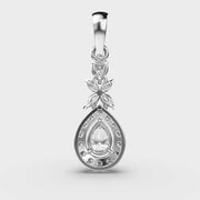 Alluring Diamond Drop Pendant without Chain