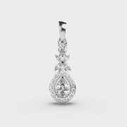 Alluring Diamond Drop Pendant without Chain