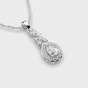 Alluring Diamond Drop Pendant without Chain