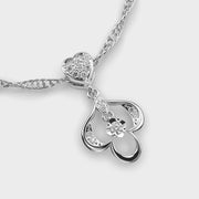 Heart Dangler Diamond Pendant