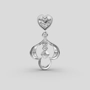 Heart Dangler Diamond Pendant