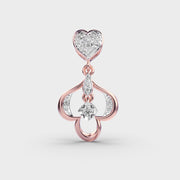 Heart Dangler Diamond Pendant