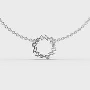 Glimmering Lustre Verse Diamond Necklace