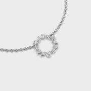 Glimmering Lustre Verse Diamond Necklace