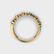 Pear Singular Stackable Diamond Ring