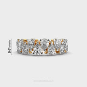 Pear Singular Stackable Diamond Ring