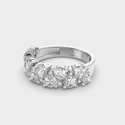Pear Singular Stackable Diamond Ring